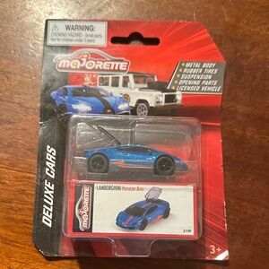 Blue Lamborghini Huracan Avio Toy Car